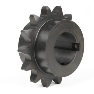 SS80B14 | BLACKSTAR Plain Bore Roller Chain Sprocket, #80 Chain, 14 Tooth, Single Strand