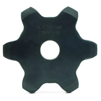 H78A6 2 3/16 | BLACKSTAR Plain Bore Roller Chain Sprocket, #78 Chain, 6 Tooth, Single Strand