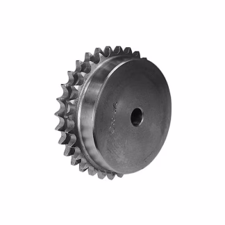 PTI 24B Hub Type Roller Chain Sprocket, 10 Tooth, 20 mm Bore | PTI 24B-2-10B